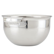 Hestan Provisions | 7QT Stainless Steel Mixing Bowl with handle, ideal for mixing and proofing, featuring a durable, non-reactive design visible on a kitchen counter.