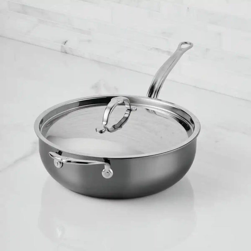 Hestan | NanoBond Cookware, 3.5qt Essential Pan + Lid