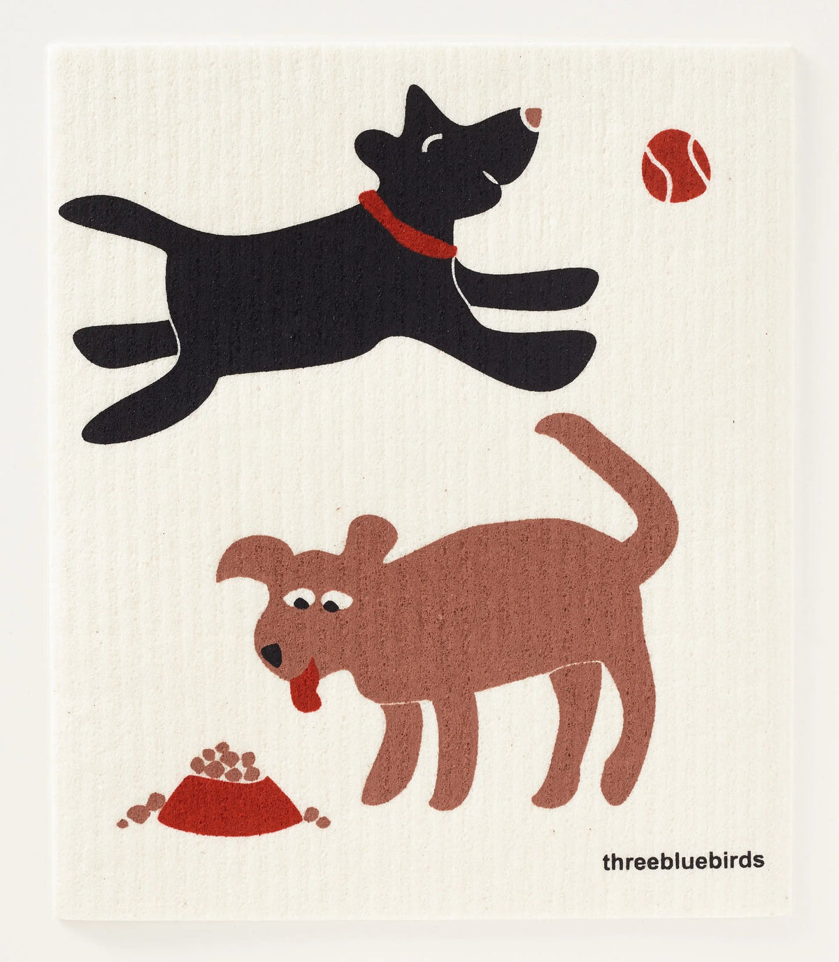 Three Bluebirds Swedish Dishcloths | Swedish Dishcloths - Dogs — Athens ...