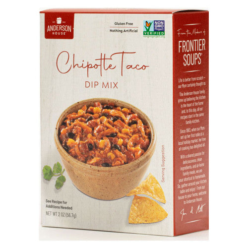 Anderson House | Frontier Soups, Chipotle Taco Dip Mix