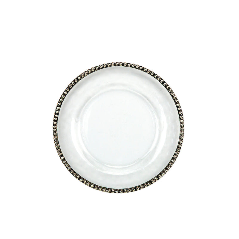 Arte Italica & Crown Linen Designs | Tesoro Salad & Dessert Plate