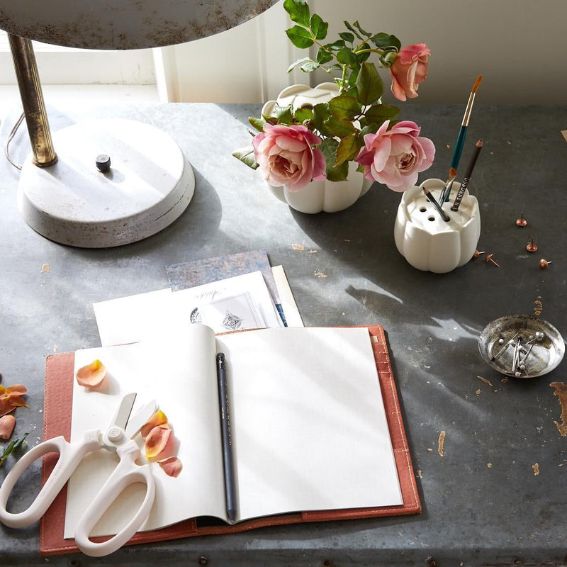 The Floral Society | Ceramic Flower Frog Vase, Small