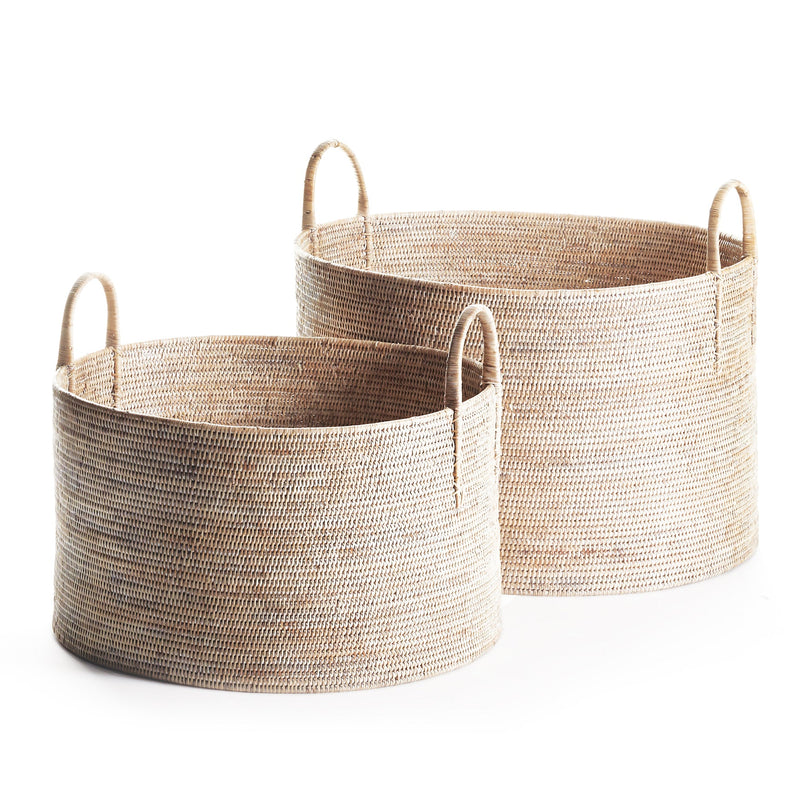 Napa Home & Garden | Burma Rattan Hampers With Handles