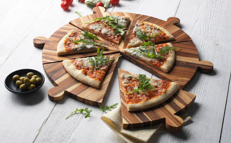 Teakhaus | Butcher Block Rectangle Cutting Board - Without Juice Canal - Medium 20 x 15 Inches