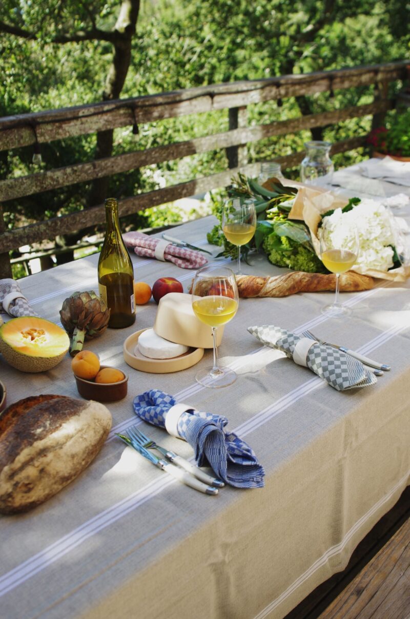 Thieffry | Monogramme Linen Tablecloth