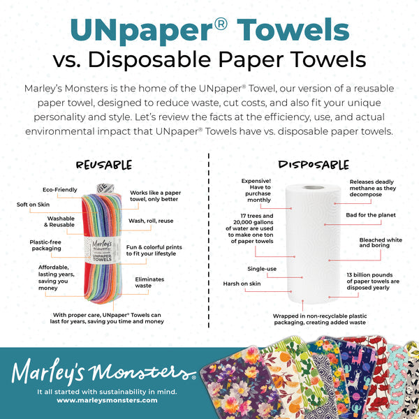 Marley's Monsters | UNpaper® Towels