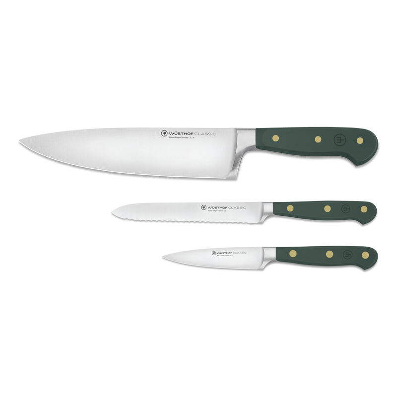 Wüsthof | Classic 3-Piece Utility Knife Set, Fresh Rosemary
