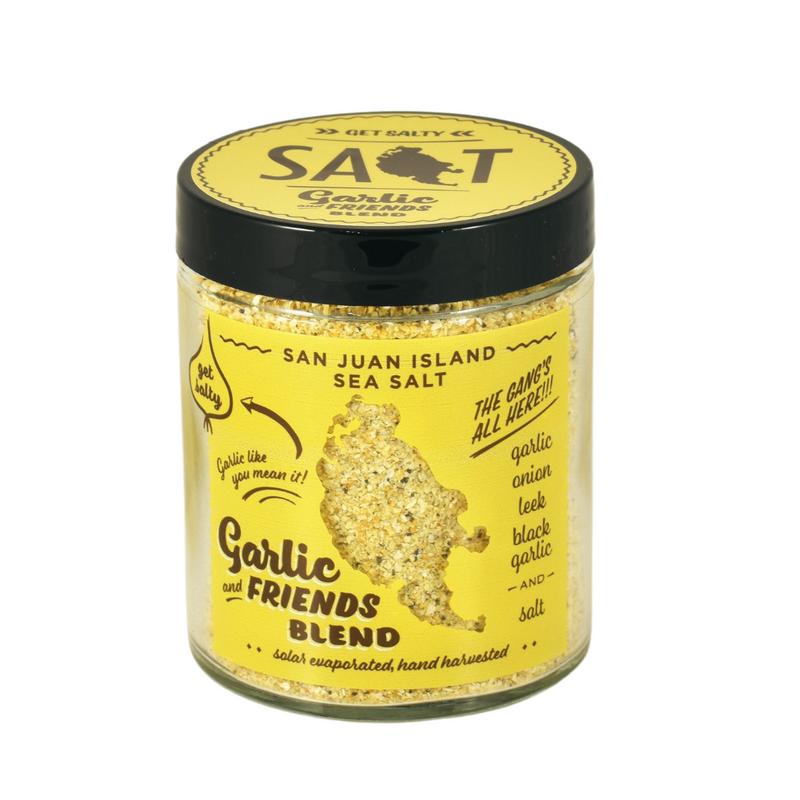 San Juan Island Sea Salt | Garlic & Friends Blend