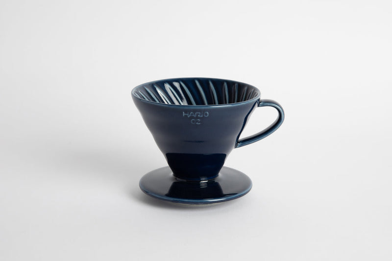 Hario | Original V60 Ceramic Pour Over Dripper, Navy Blue