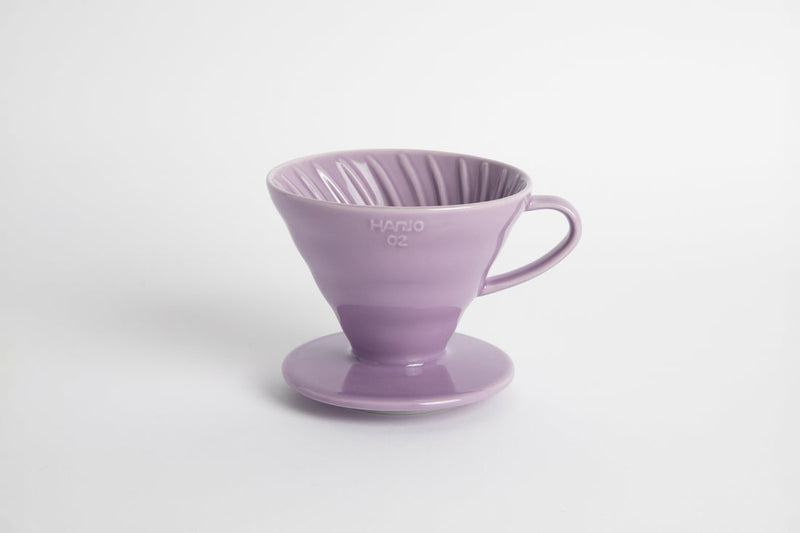 Hario | V60 Ceramic Coffee Dripper, Purple Heather
