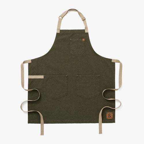 Hedley & Bennett | Essential Apron, Vintage Wash Mosswood