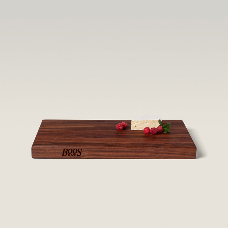 John Boos | Walnut Edge Grain Reversible Cutting Board, 18 x 12 x 1.5 inches