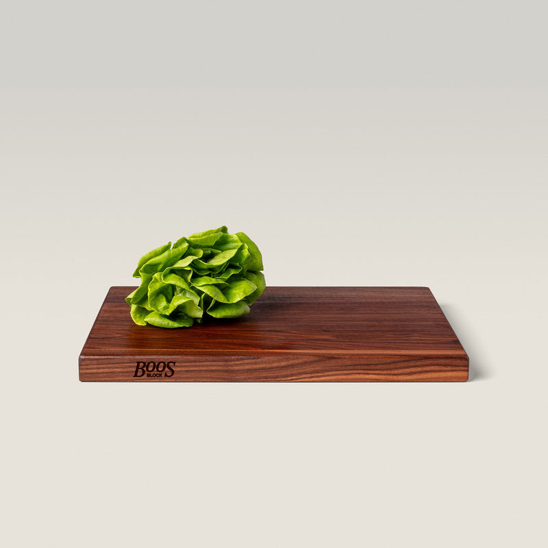John Boos | Walnut Edge Grain Reversible Cutting Board, 20 x 15 x 1.5 inches