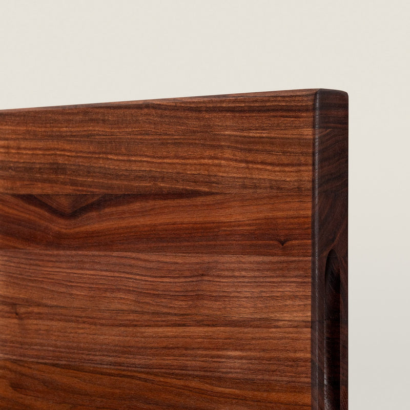 John Boos | Walnut Edge Grain Reversible Cutting Board, 20 x 15 x 1.5 inches
