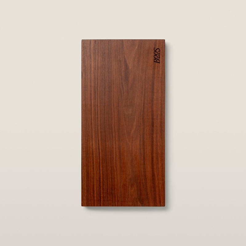 John Boos | Walnut Rustic Edge Reversible Cutting Board, 21 x 12 x 1.75 inches