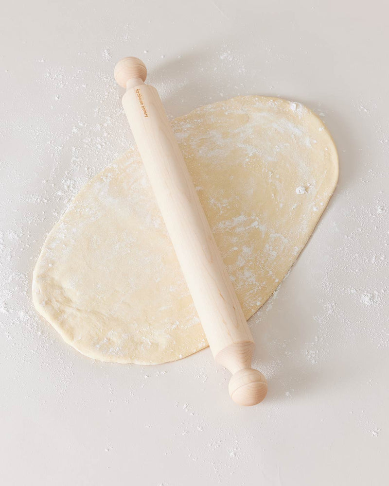 Farmhouse Pottery | Vintage Farmhouse Rolling Pins - Walnut