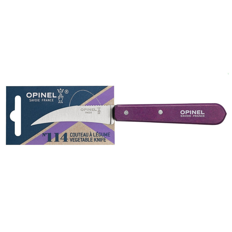 Opinel | Essential Birdsbeak Vegetable Knife, Apple Green