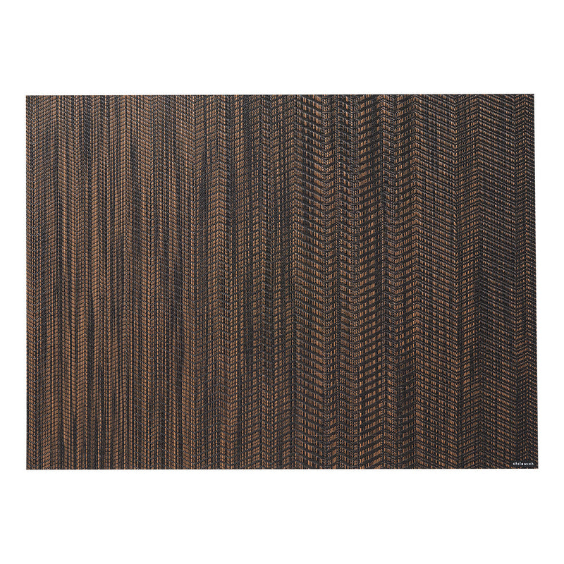 Chilewich Wave Placemat in Tiger Eye, 14 by 19 inches