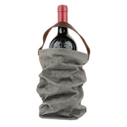 UASHMAMA Wine Bag Carrying Tote with Cooler, showcasing durable construction and leather strap, ideal for stylish wine transport and gifting.