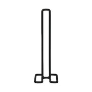 Blomus | Wires Paper Towel Holder - Black, a sleek powder-coated steel design, ideal for organizing paper towels on kitchen countertops.