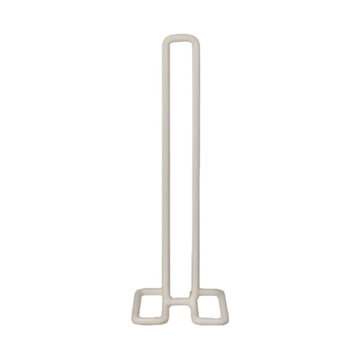 Blomus | Wires Paper Towel Holder - Moonbeam, a sleek steel design for organizing paper towels, enhancing kitchen aesthetics with its modern, functional style.
