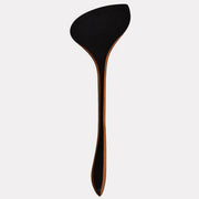 Jonathan's Spoon | Wok Tools - Blackened - Left Handed: 14-inch cherry wood utensil with a smooth, durable design, ideal for safe stir-frying.