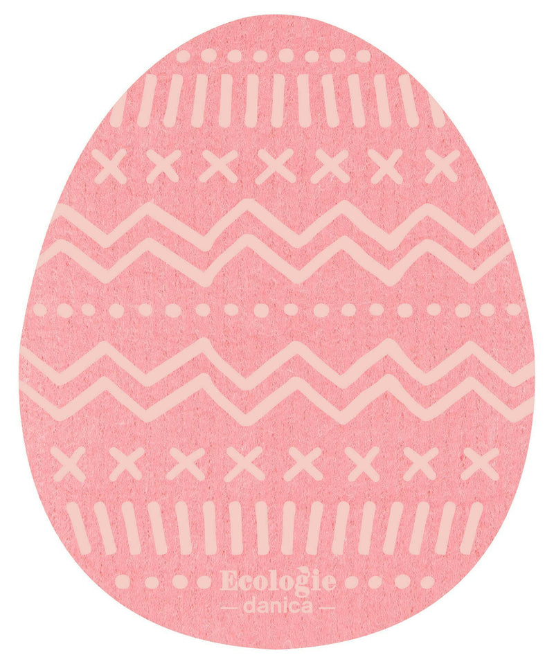 Ecologie | Easter Eggs Shaped Swedish Dishcloths | Set of 3.