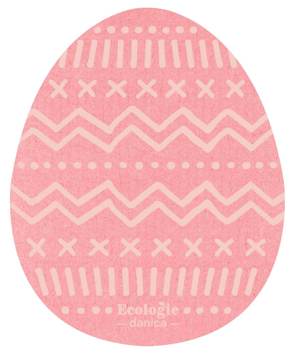 Ecologie | Easter Eggs Shaped Swedish Dishcloths | Set of 3