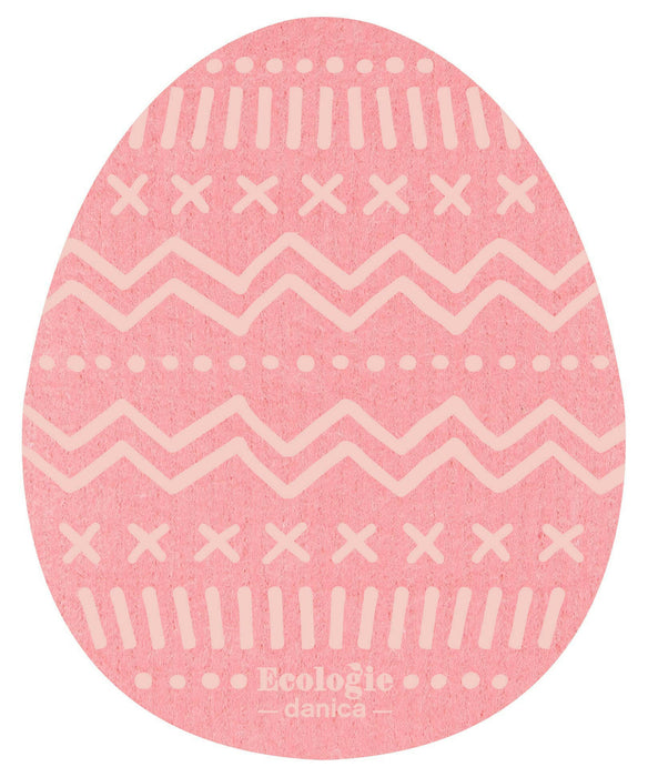 Ecologie | Easter Eggs Shaped Swedish Dishcloths | Set of 3