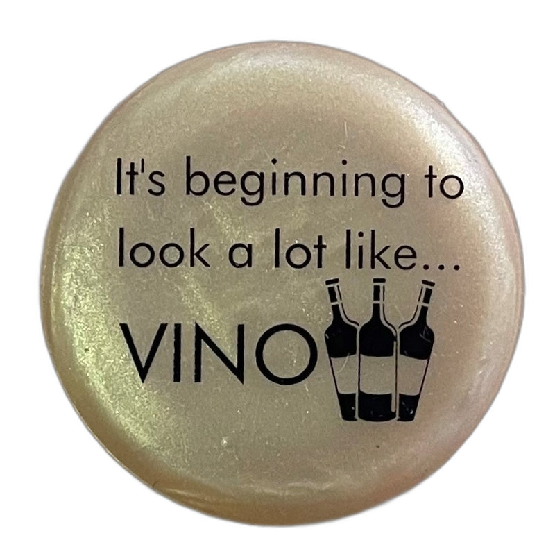CapaBunga | Holiday Wine Caps, Dreaming of a White Christmas