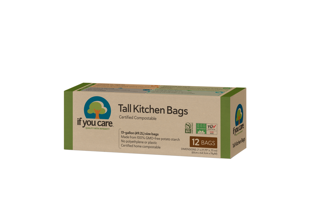 If You Care | Certified Compostable Tall Kitchen Bags.