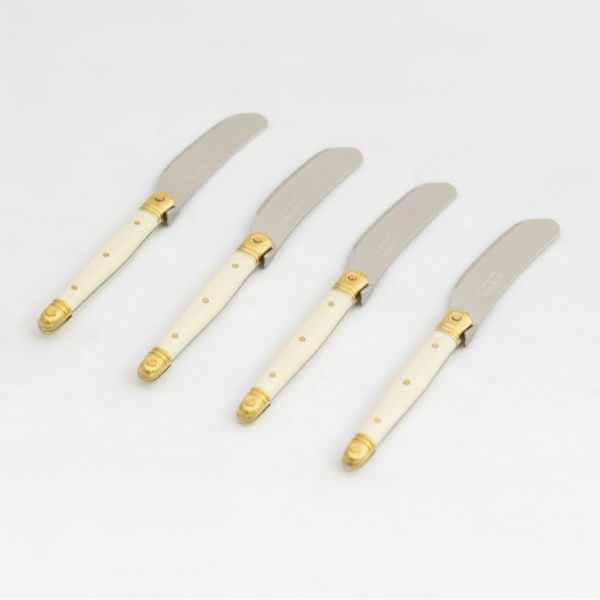 The French Farm | Jean Dubost 4 Spreaders with Ivory handles in Wood Box