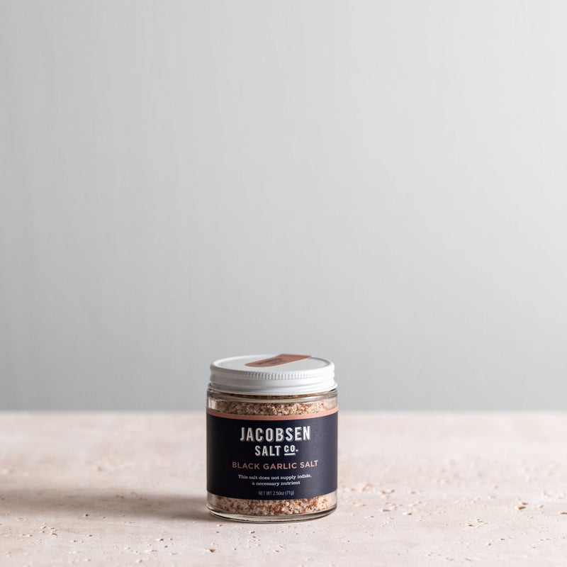 Jacobsen Salt Co. | Black Garlic Salt - Infused Sea Salt