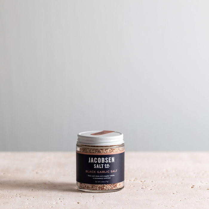 Jacobsen Salt Co. |Black Garlic Salt - Infused Sea Salt