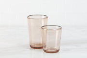 Zwiesel Fortessa | Veranda HiBall Clear Tumbler, Single, 19oz, Brown, showcased as durable outdoor-friendly glassware on a light countertop, perfect for elegant entertaining.