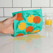 Ecologie | Oranges Swedish Dishcloth.