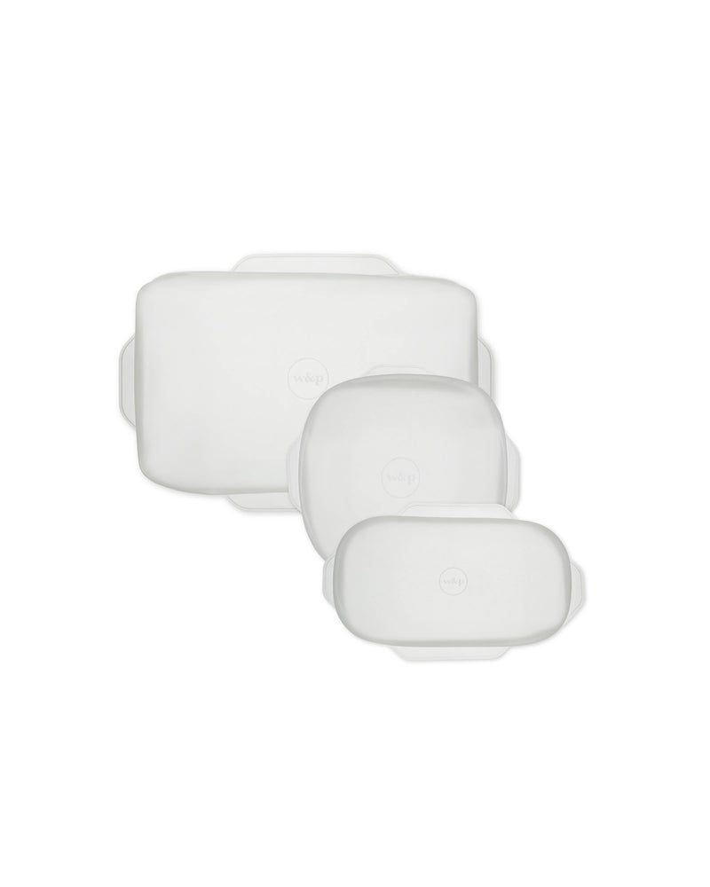 W&P | Reusable Silicone Stretch Baking Lids - Set of 3