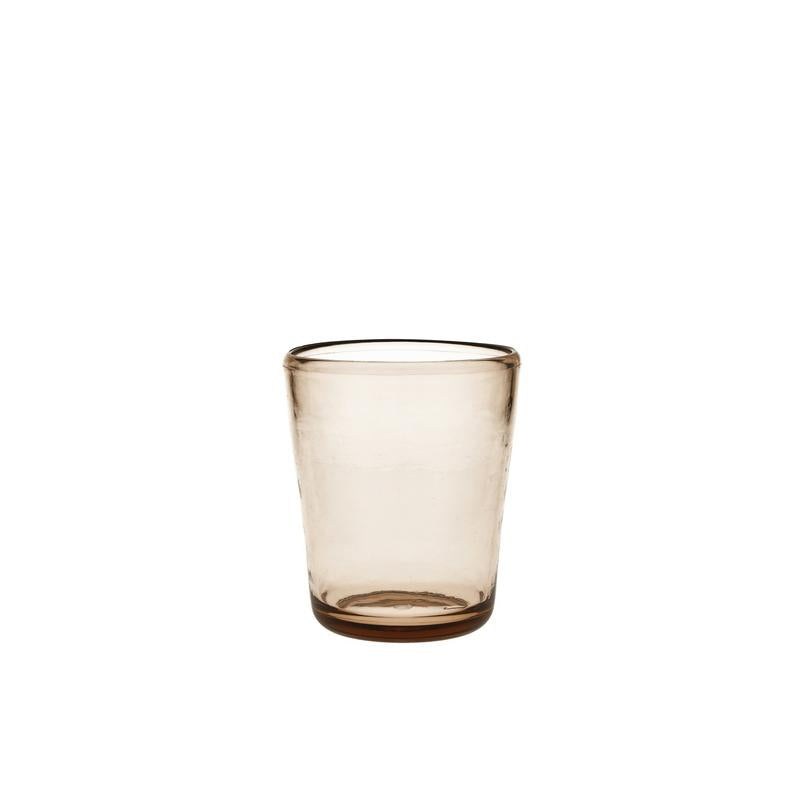Zwiesel Fortessa Veranda Double Old Fashioned tumbler, 14oz, showcasing rustic, mouth-blown glass design in outdoor-friendly polycarbonate, ideal for stylish beverage presentation.