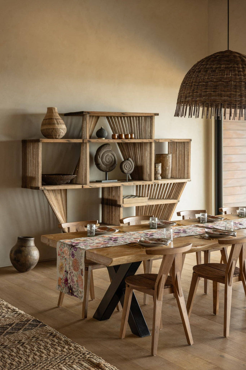 Coral & Tusk | Paradise Garden Table Runner, 91" × 18"