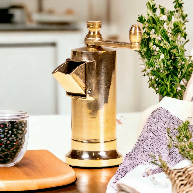 Rune-Jakobsen Design | The original 'Chefs Mate' - 5.3" brass pepper grinder
