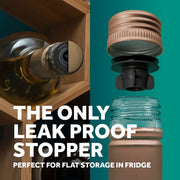 Airtender | Wine Saver with 6 Stoppers in eco-friendly box, featuring a vacuum pump and Nanostoppers for preserving wine freshness and flavor.