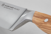 Wüsthof | Amici 8 Chef's Knife, featuring a sharp blade and ergonomic handle, ideal for precision cutting, showcased in a close-up for detailed view.