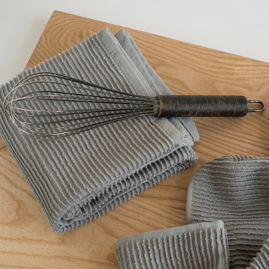 Danica | Ripple Dishtowel, London Gray