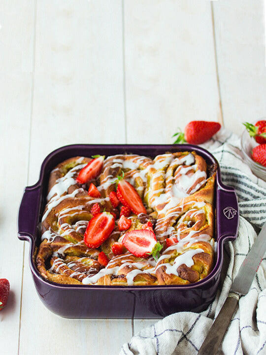 Peugeot | Appolia Square Ceramic Baking Dish, Slate