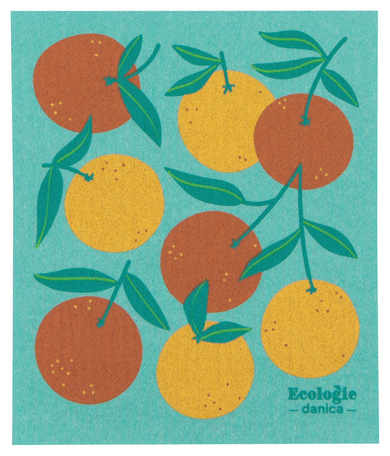 Ecologie | Oranges Swedish Dishcloth