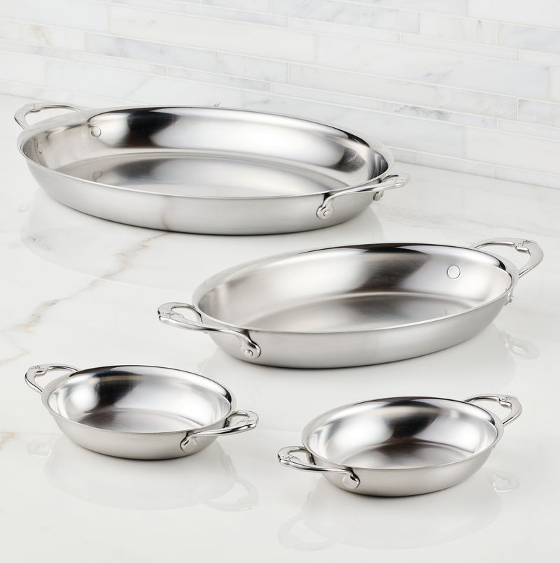 Hestan | 21x14 Inch Clad Oval Roaster