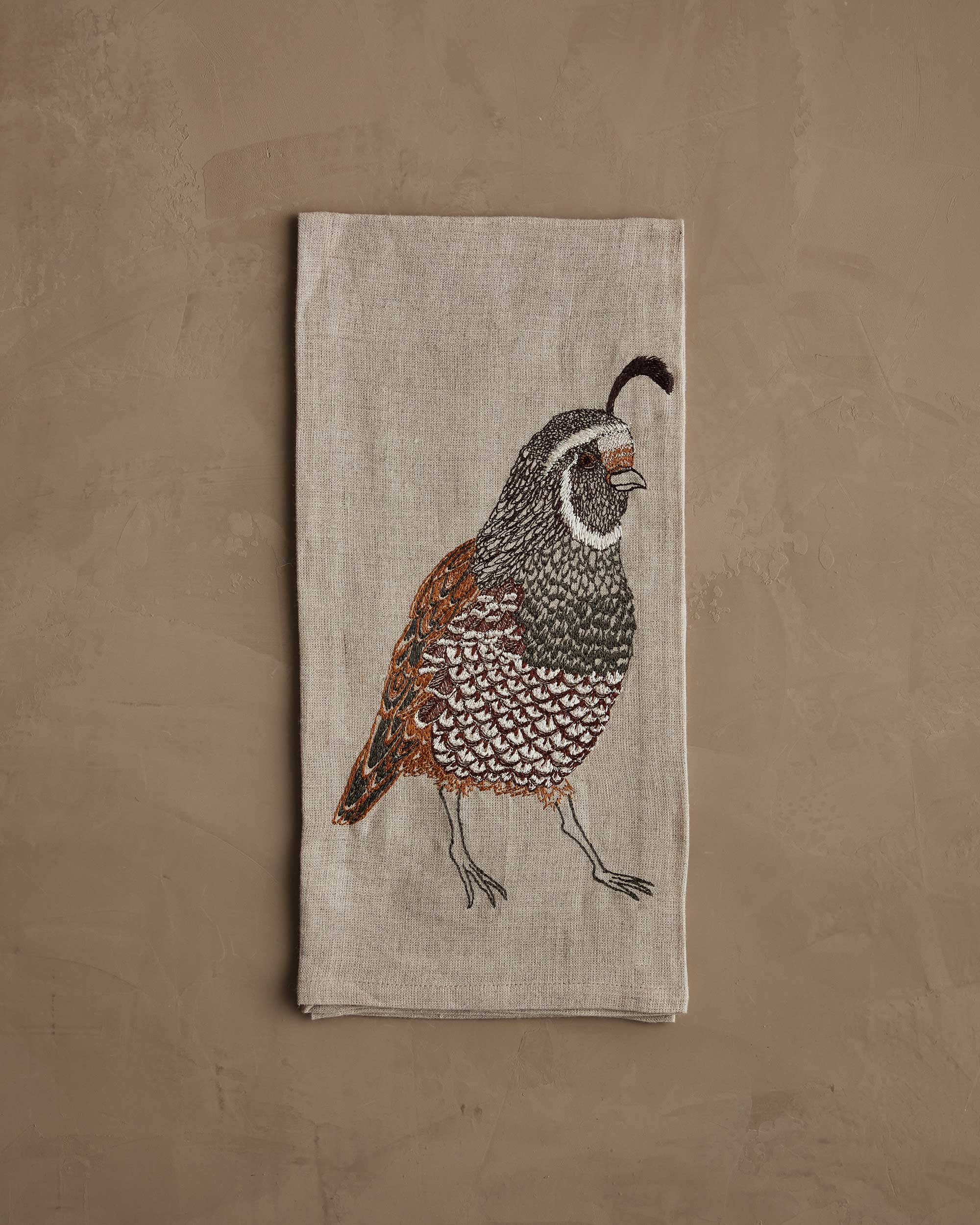 Coral & Tusk Quail Tea Towel - Thumbnail 3