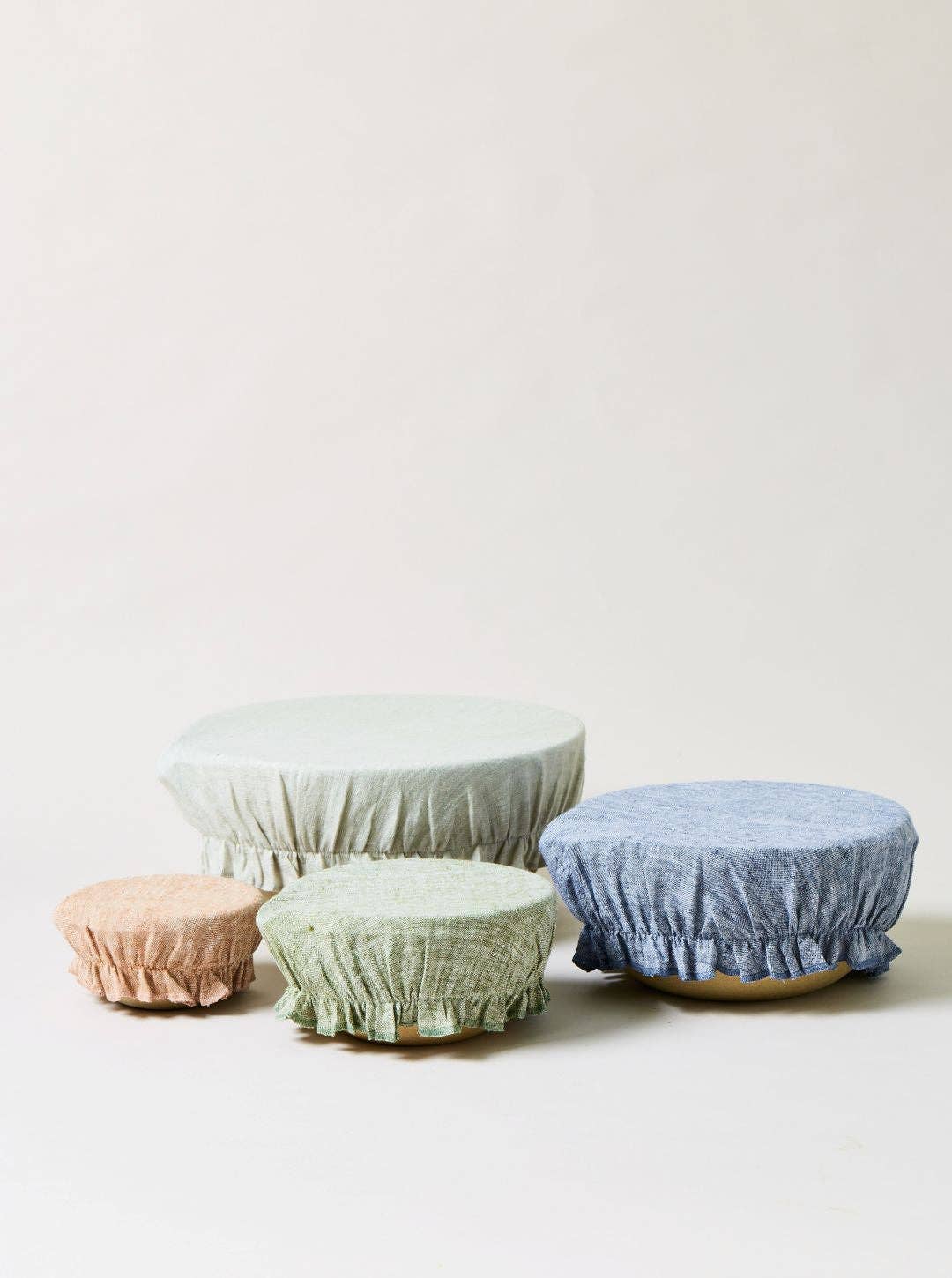 Farmhouse Pottery Washed Linen Bowl Cover - Thumbnail 3