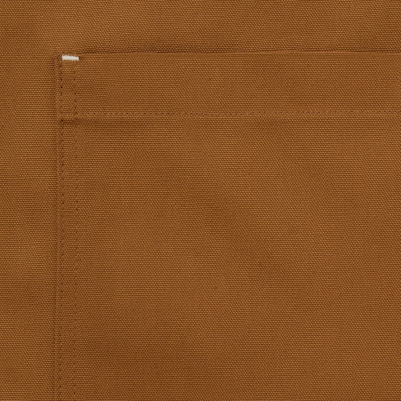 Hedley & Bennett Cafe Bistro Half Apron, Denver Brown — apron detail