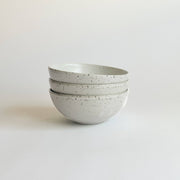 Sarah Kersten - Ramen Bowl: Winter Mesa, a versatile ceramic bowl ideal for noodles, salads, and more, displayed in a stack on a white surface.
